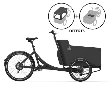 Vélo cargo électrique Triobike Hafnia